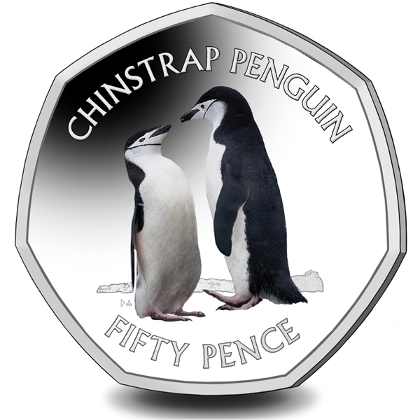 Chinstrap Penguin Coin - 2019 - British Antarctic Territory
